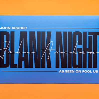 Blank Night 2025 Edition (Blue) by John Archer